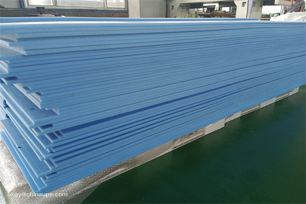 high density polyethylene board 3/4 blue factory